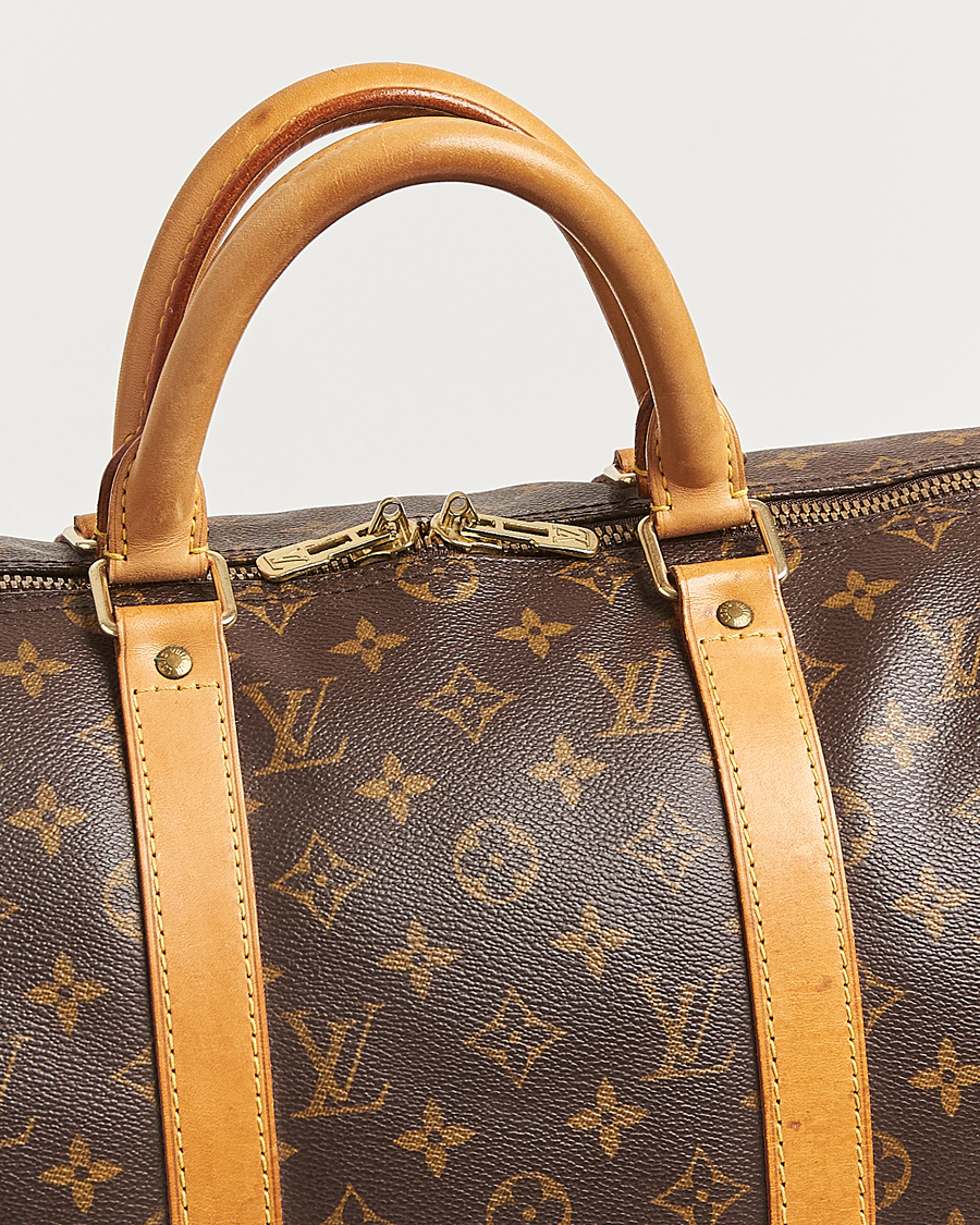 Homme | Louis Vuitton Pre-Owned Keepall Bandoulière 50 Monogram   | Louis Vuitton Pre-Owned | Keepall Bandoulière 50 Monogram  