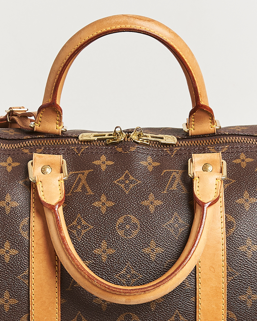 Homme | Louis Vuitton Pre-Owned Keepall Bandoulière 50 Monogram | Louis Vuitton Pre-Owned | Keepall Bandoulière 50 Monogram