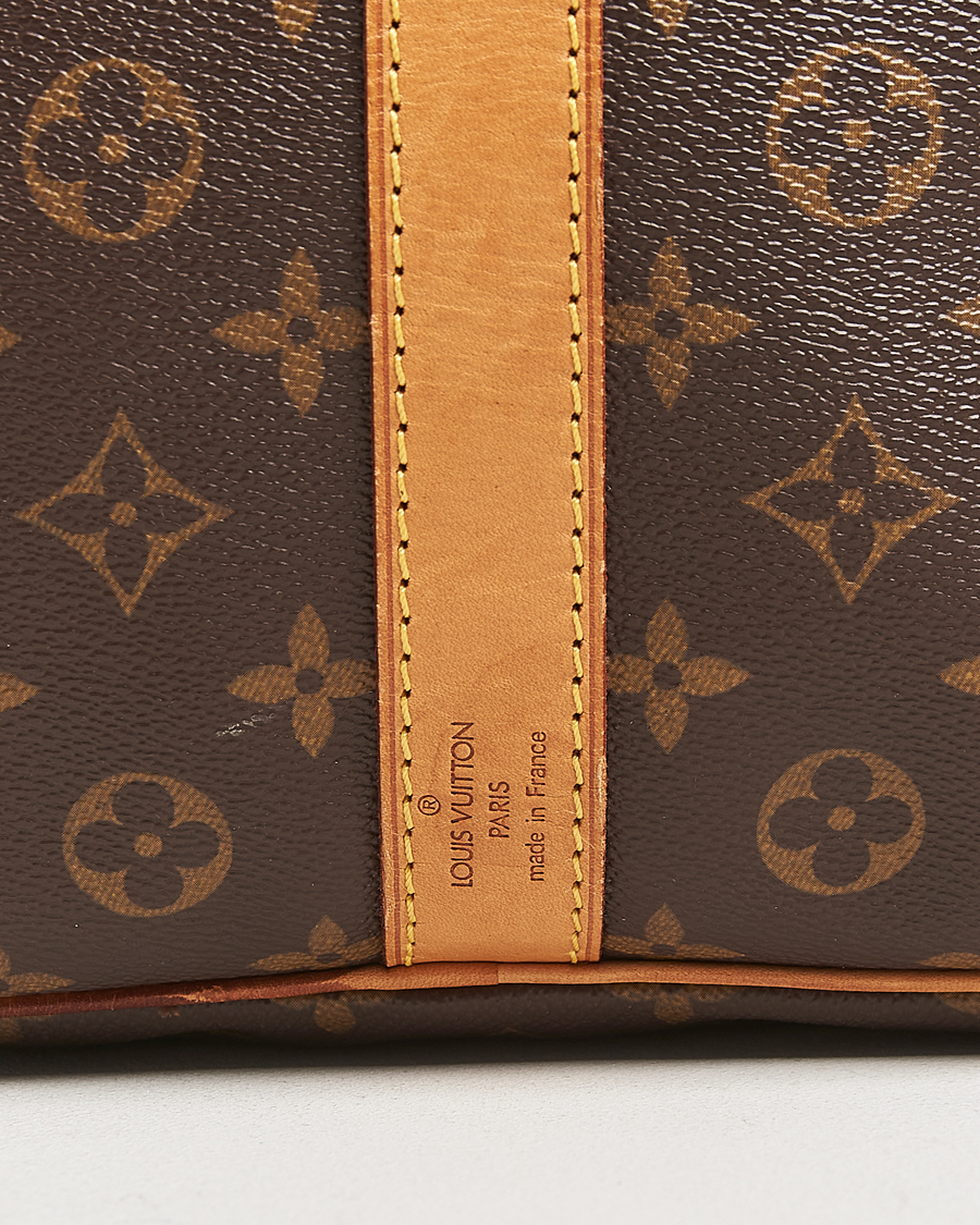 Homme | Louis Vuitton Pre-Owned Keepall Bandoulière 50 Monogram | Louis Vuitton Pre-Owned | Keepall Bandoulière 50 Monogram