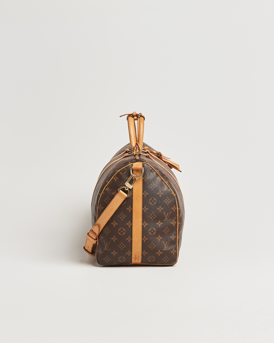 Homme | Louis Vuitton Pre-Owned Keepall Bandoulière 50 Monogram | Louis Vuitton Pre-Owned | Keepall Bandoulière 50 Monogram