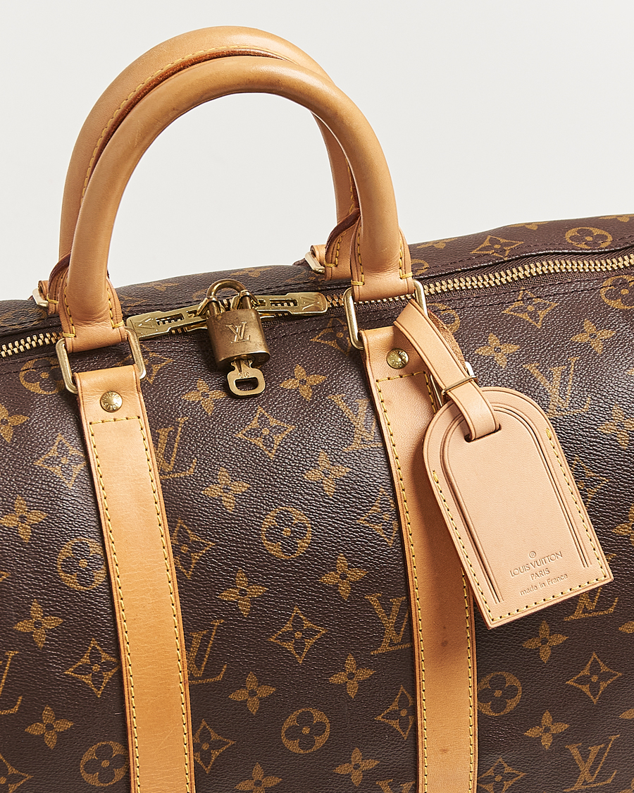Homme | Louis Vuitton Pre-Owned Keepall Bandoulière 45 Monogram | Louis Vuitton Pre-Owned | Keepall Bandoulière 45 Monogram