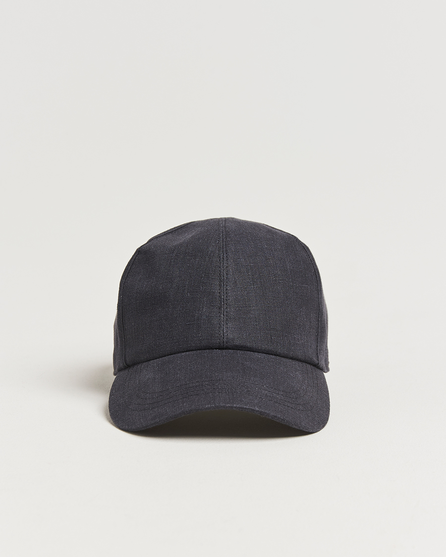 Homme | Wigéns Baseball Linen Cap Black | Wigéns | Baseball Linen Cap Black