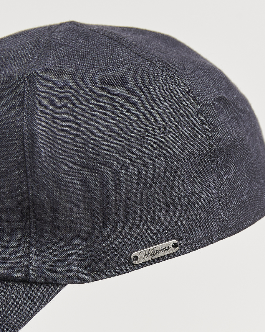 Homme | Wigéns Baseball Linen Cap Black | Wigéns | Baseball Linen Cap Black