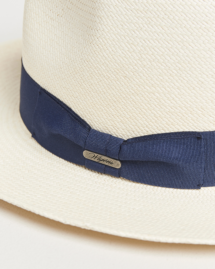 Homme | Bobs Et Casquettes | Wigéns | Panama Hat White/Navy