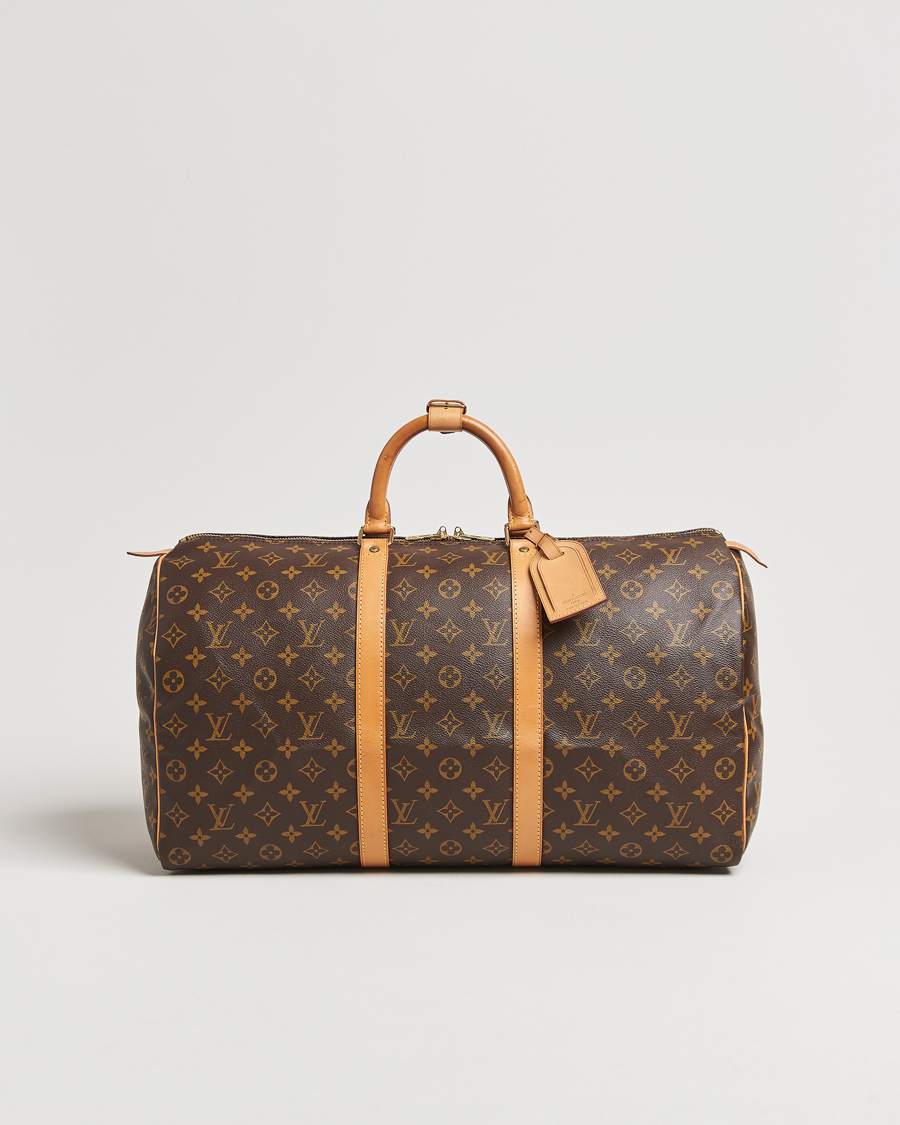 Homme | Louis Vuitton Pre-Owned Keepall 50 Monogram | Louis Vuitton Pre-Owned | Keepall 50 Monogram