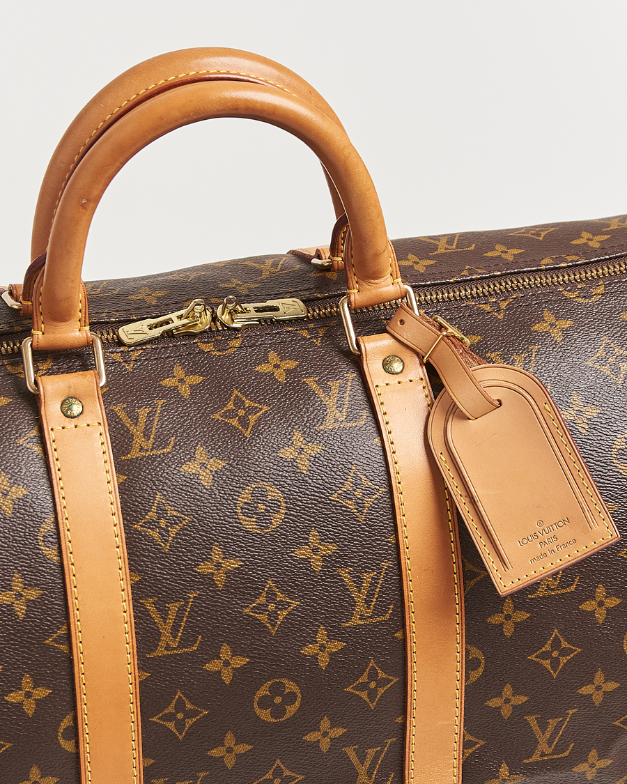 Homme | Louis Vuitton Pre-Owned Keepall 50 Monogram | Louis Vuitton Pre-Owned | Keepall 50 Monogram