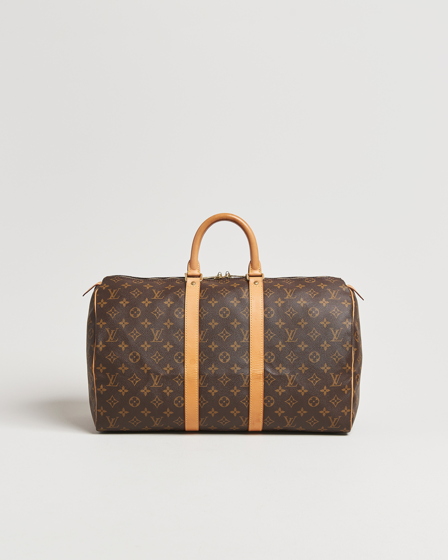 Homme | Pre-Owned & Vintage Bags | Louis Vuitton Pre-Owned | Keepall 45 Monogram