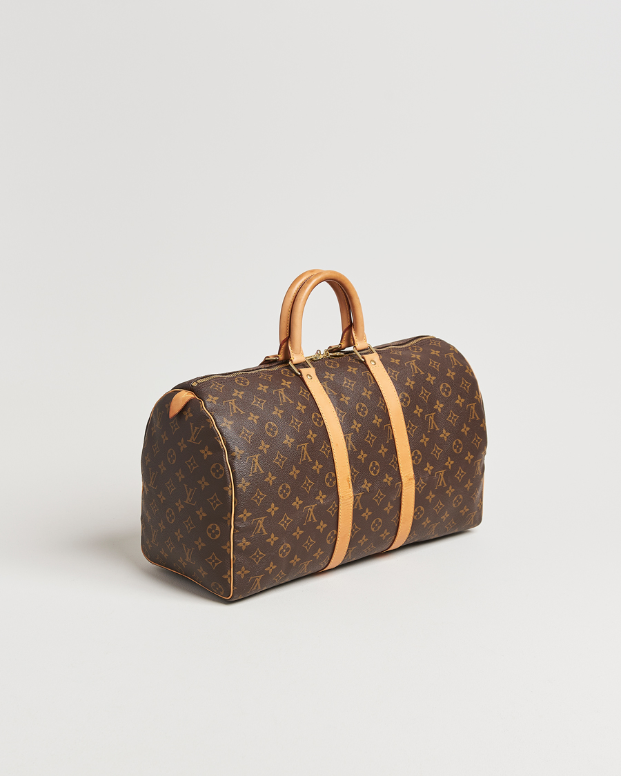Homme | Pre-Owned & Vintage Bags | Louis Vuitton Pre-Owned | Keepall 45 Monogram