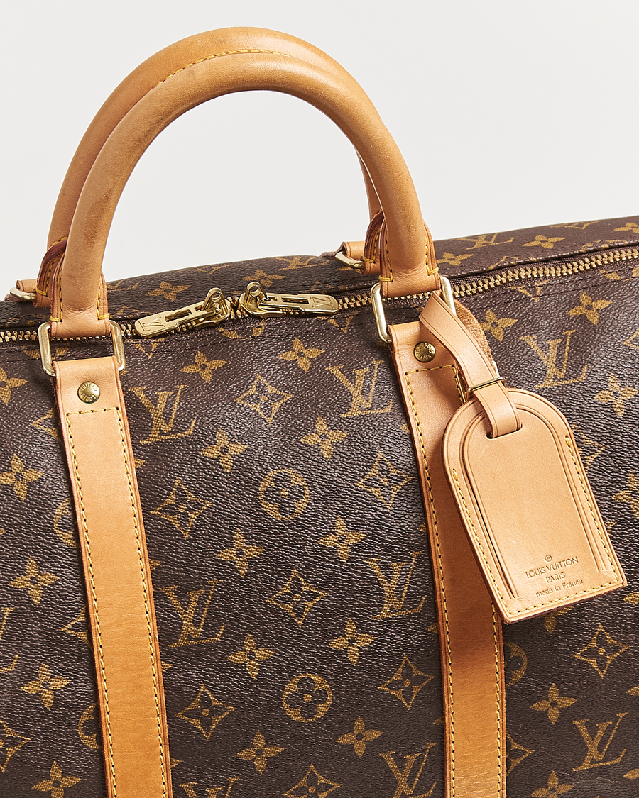 Homme | Louis Vuitton Pre-Owned Keepall 50 Monogram | Louis Vuitton Pre-Owned | Keepall 50 Monogram