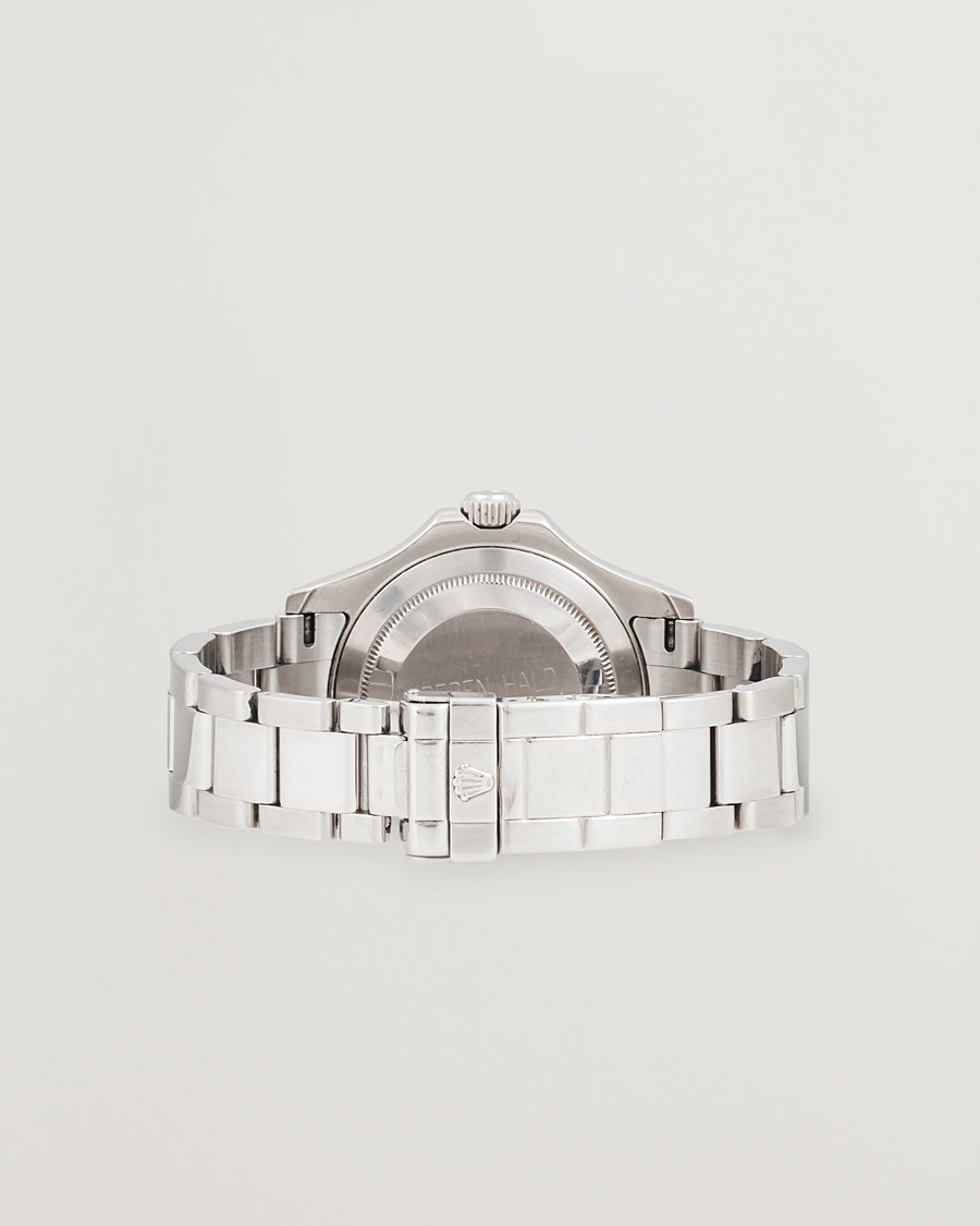 Homme | Rolex Pre-Owned Yacht Master Oyster Perpetual Steel Platinum | Rolex Pre-Owned | Yacht Master Oyster Perpetual Steel Platinum