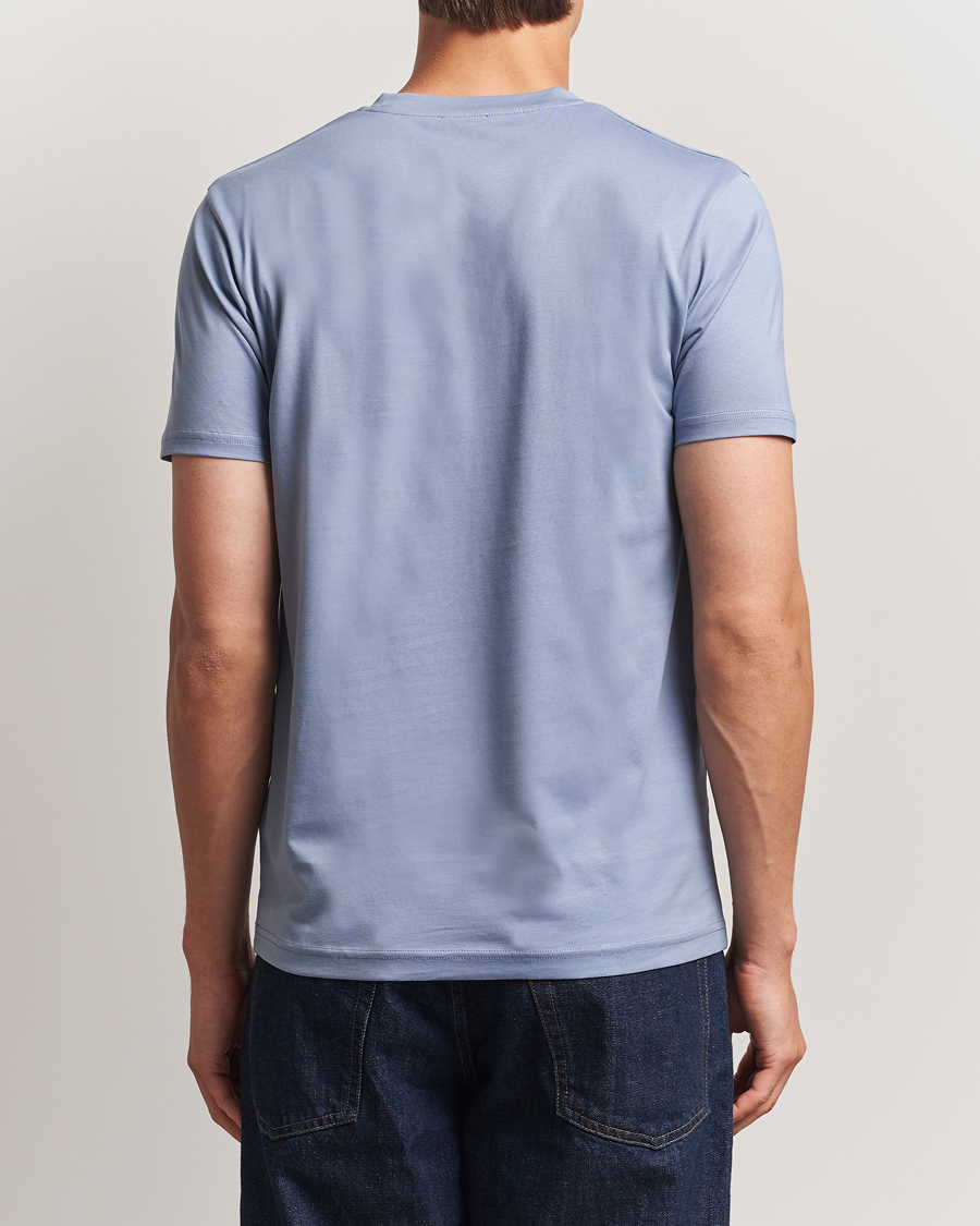 Homme | T-shirts | Sunspel | Riviera Midweight T-Shirt Vintage Blue