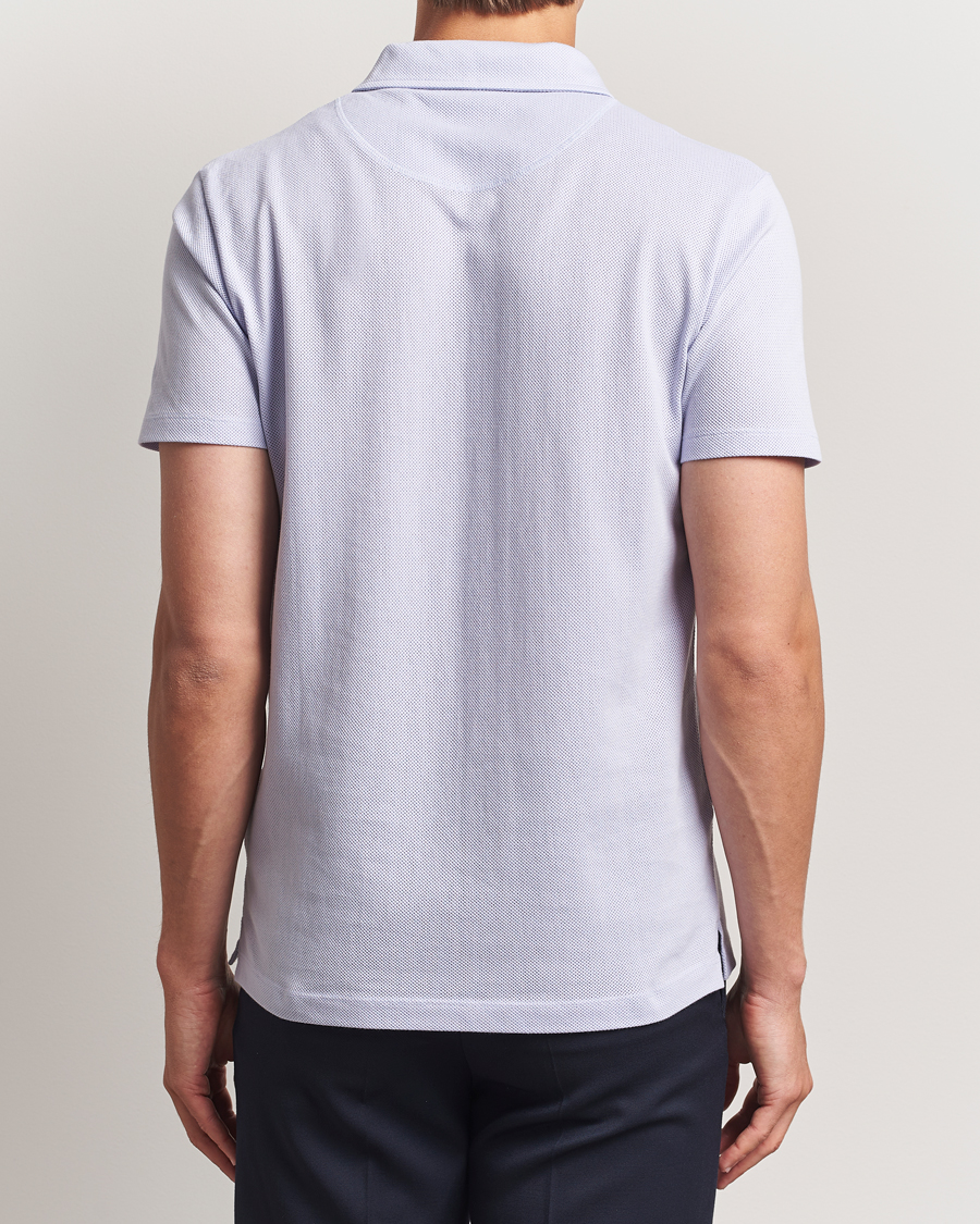 Homme | Polos | Sunspel | Riviera Polo Shirt Pale Lilac