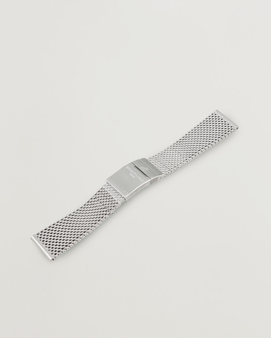 Homme | Breitling Pre-Owned Breitling Mesh-Bracelet 22mm 5222 207A | Breitling Pre-Owned | Breitling Mesh-Bracelet 22mm 5222 207A