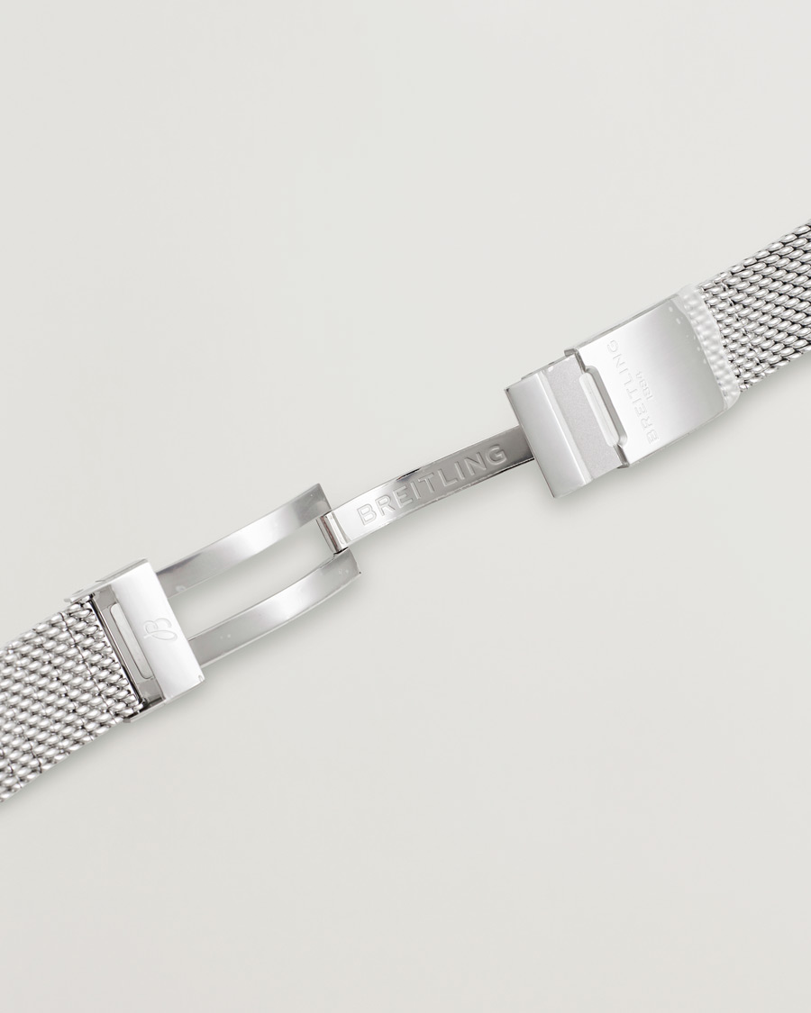Homme | Breitling Pre-Owned Breitling Mesh-Bracelet 22mm 5222 207A | Breitling Pre-Owned | Breitling Mesh-Bracelet 22mm 5222 207A