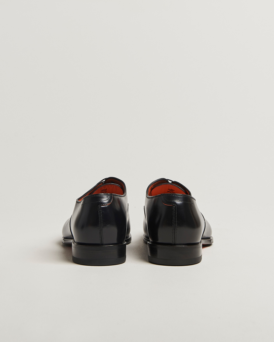 Homme | Chaussures Oxford | Santoni | Adrian Oxford Black Calf