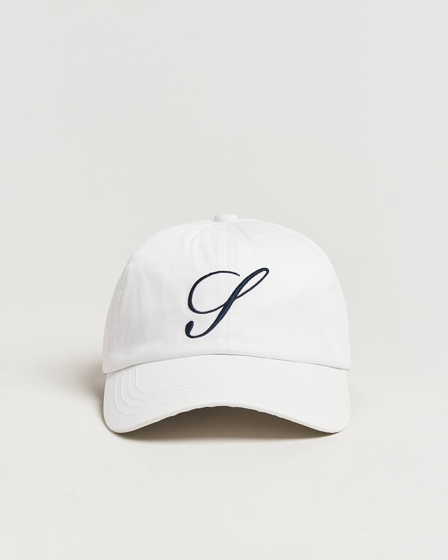 Homme | Stenströms Cotton Logo Cap White | Stenströms | Cotton Logo Cap White