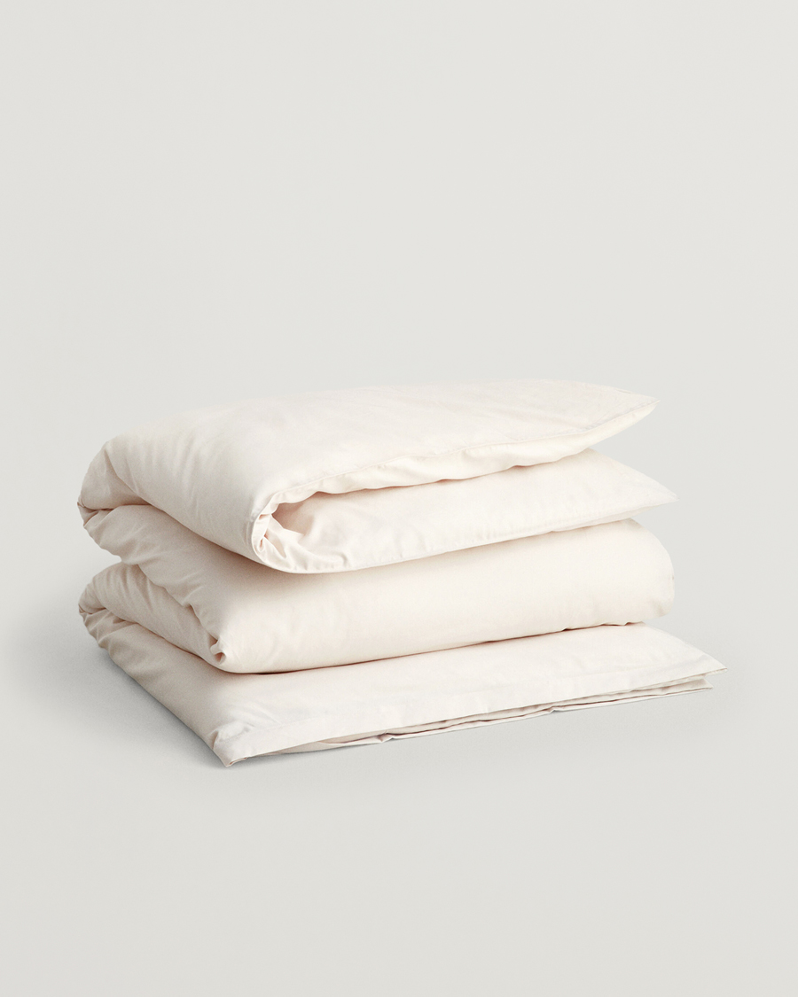 Homme | Pour La Maison | GANT | Sateen Duvet White Sand