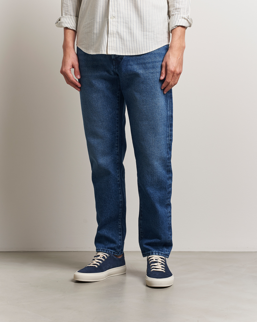 Homme | Jeans | Incotex | 5-Pocket Stretch Denim Dark Wash