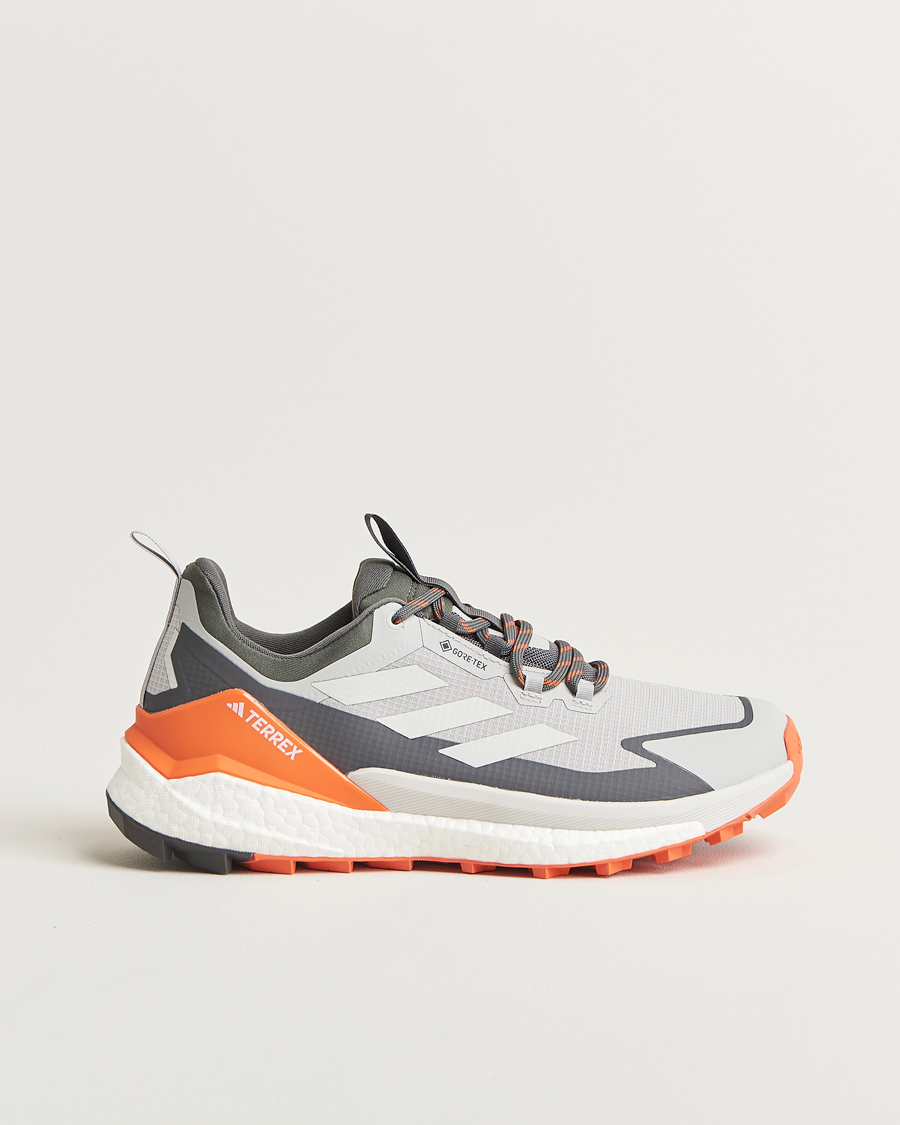 Homme | Chaussures de trail | adidas Performance | Terrex Free Hiker 2 GTX Trail Sneaker Grey/Orange