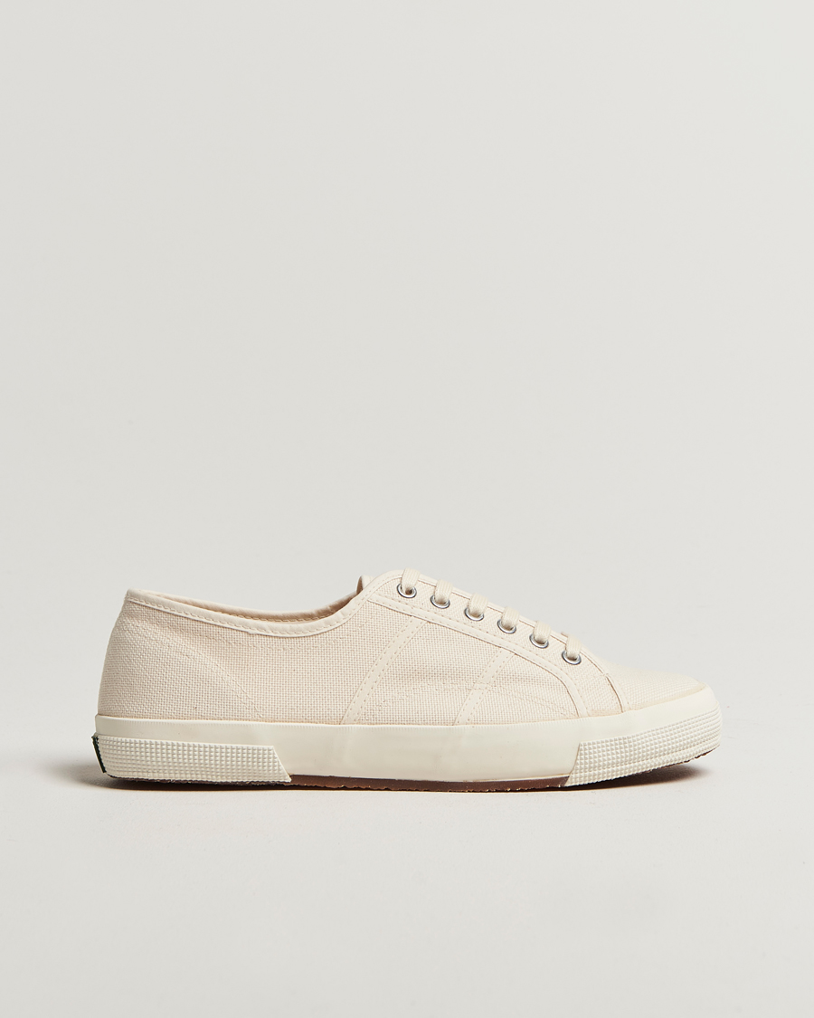 Homme | Superga Tennis Extra Sneaker Total Beige Raw | Superga | Tennis Extra Sneaker Total Beige Raw