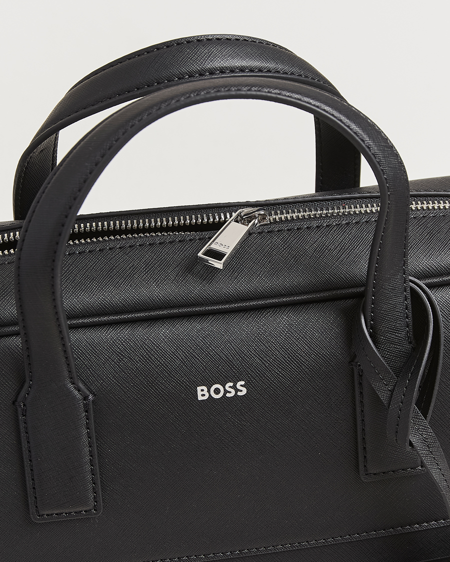 Homme | BOSS BLACK Zair Document Case Black | BOSS BLACK | Zair Document Case Black