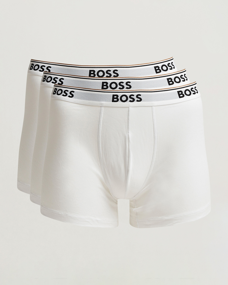 Homme | Sous-Vêtements Et Chaussettes | BOSS BLACK | 3-Pack Boxer Brief White