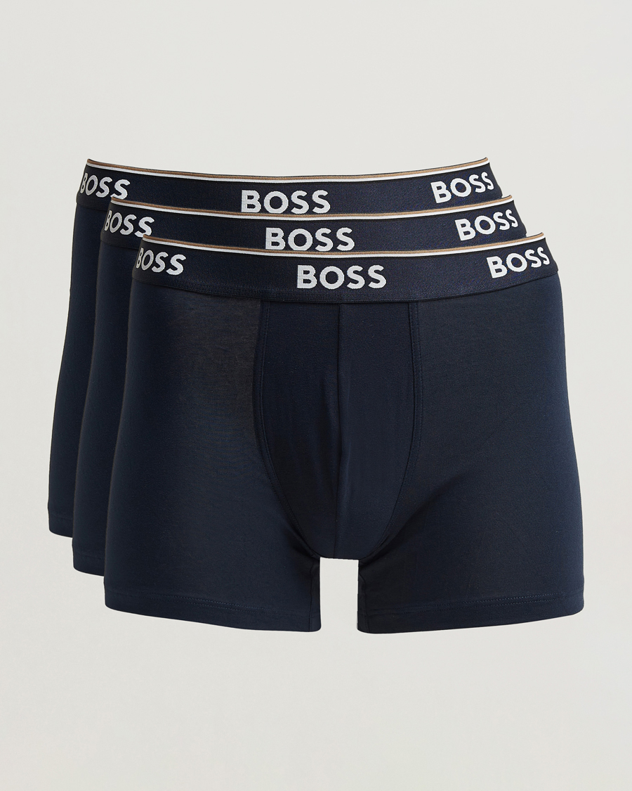 Homme | Sous-Vêtements Et Chaussettes | BOSS BLACK | 3-Pack Boxer Brief Open Blue