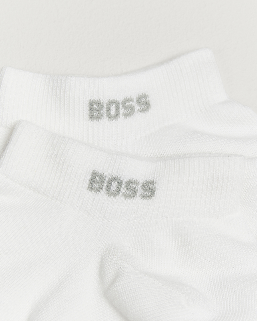 Homme | Sous-Vêtements Et Chaussettes | BOSS BLACK | 2-Pack Sneaker Socks White