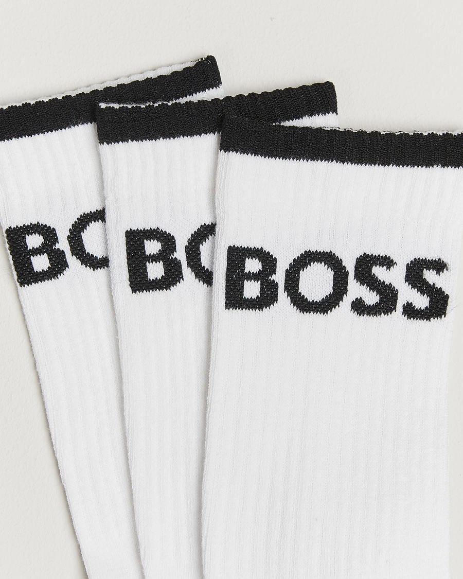 Homme | Sous-Vêtements Et Chaussettes | BOSS BLACK | 6-Pack Sport Socks White