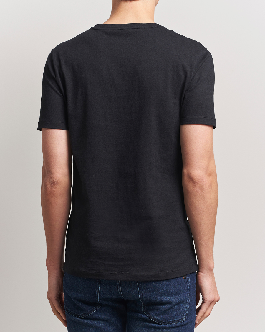 Homme | T-shirts | BOSS ORANGE | Tales Logo Crew Neck T-Shirt Black