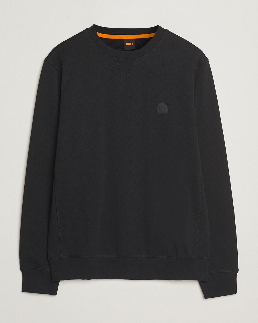 Homme | Pulls Et Tricots | BOSS ORANGE | Westart Logo Sweatshirt Black