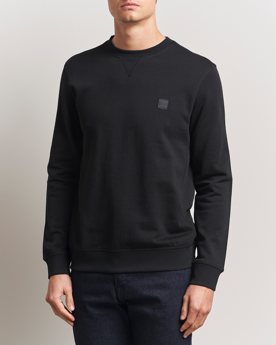 Homme | Pulls Et Tricots | BOSS ORANGE | Westart Logo Sweatshirt Black