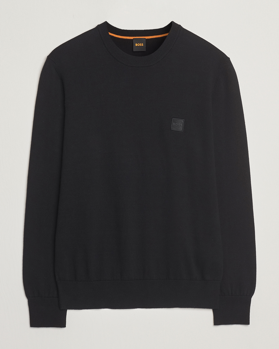 Homme | Pulls Et Tricots | BOSS ORANGE | Kanovano Knitted Sweater Black