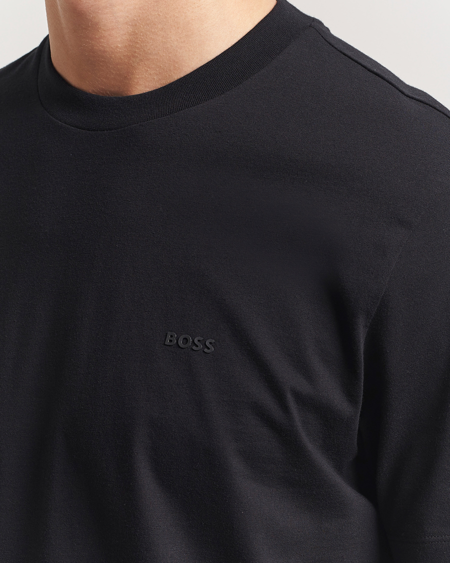 Homme | T-shirts | BOSS BLACK | Thompson Crew Neck T-Shirt Black