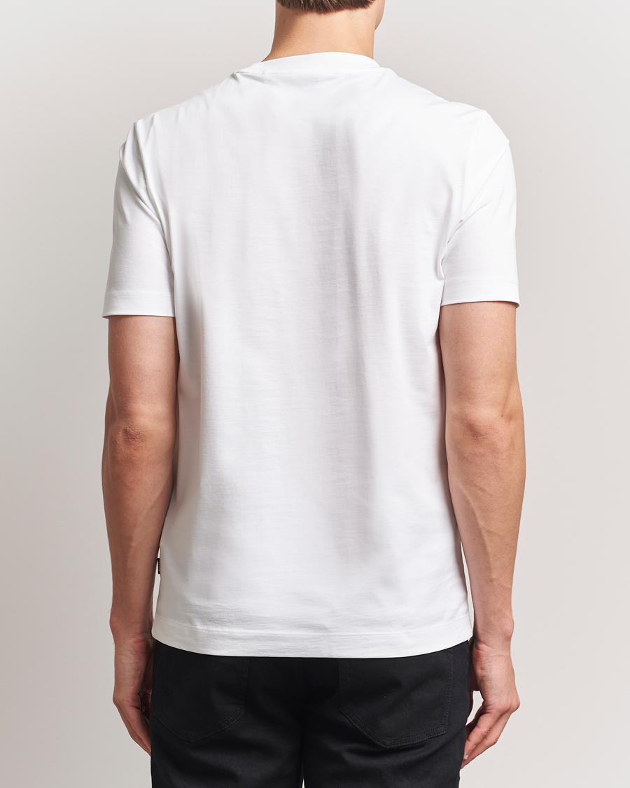 Homme | T-shirts | BOSS BLACK | Thompson Crew Neck T-Shirt White
