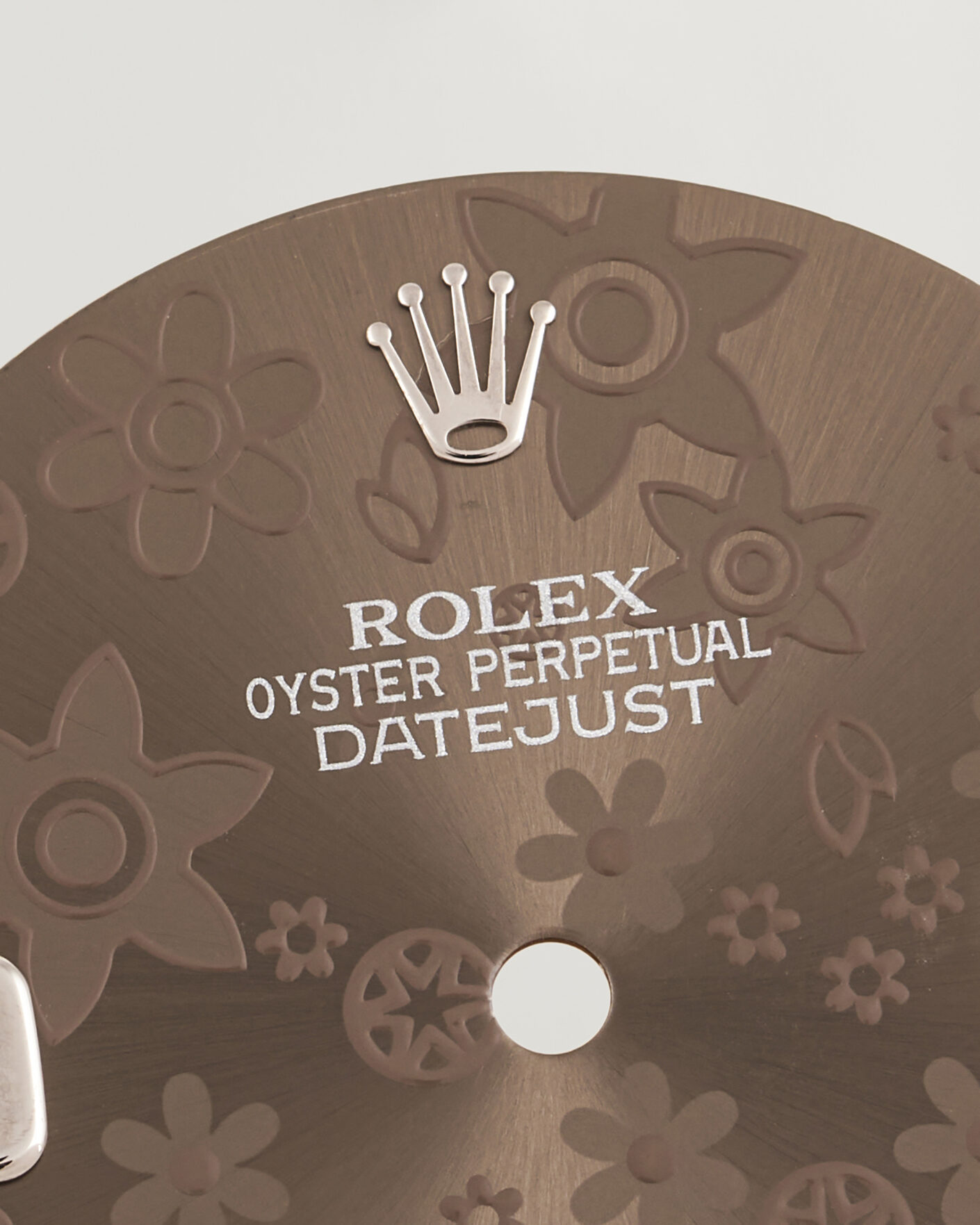 Homme | Pre-owned Accessoires | Rolex Pre-Owned | Rolex Datejust 5-6 ref Flower Dial