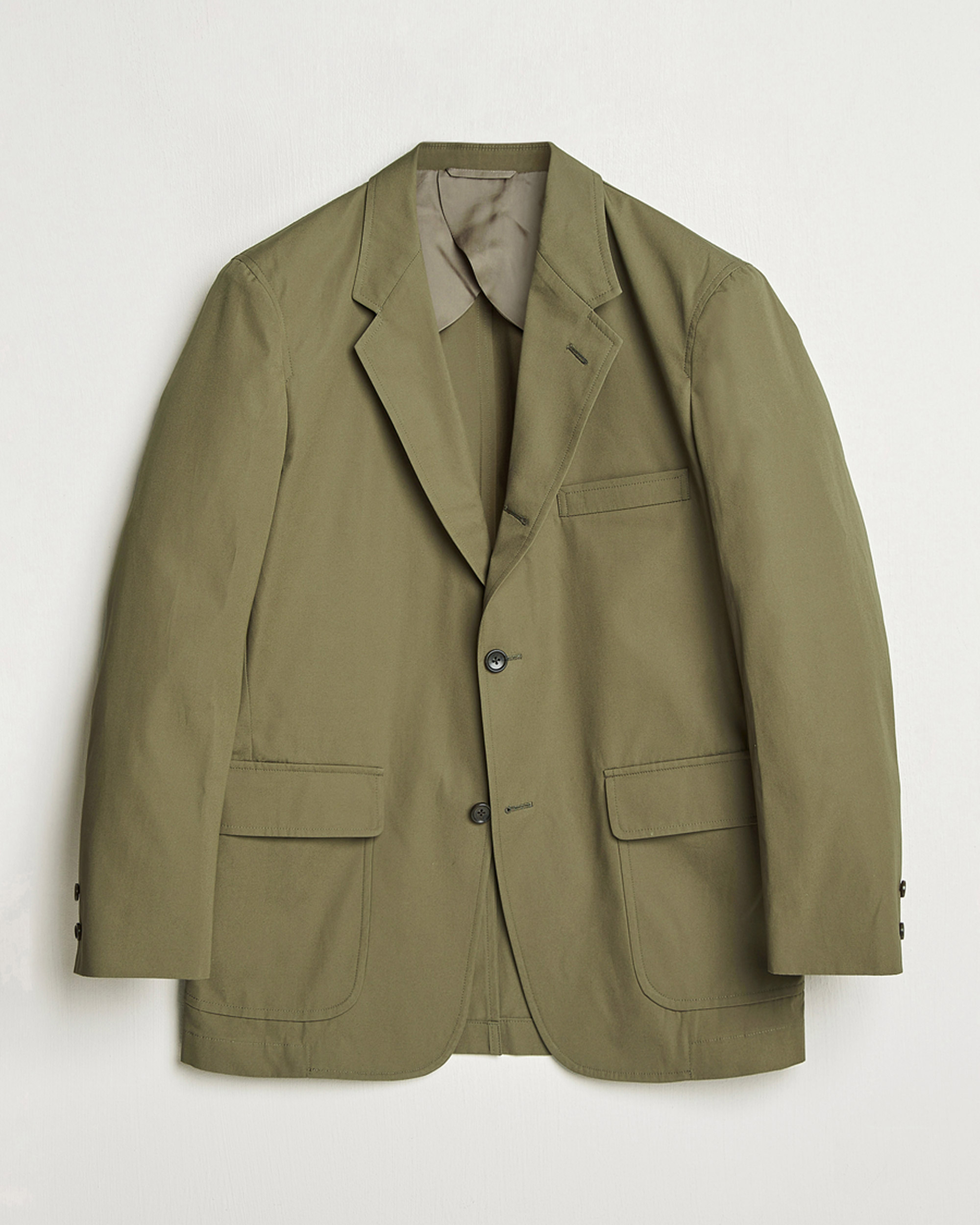 Homme | Blazers | Kamakura Shirts | Cotton Ivy Jacket Olive
