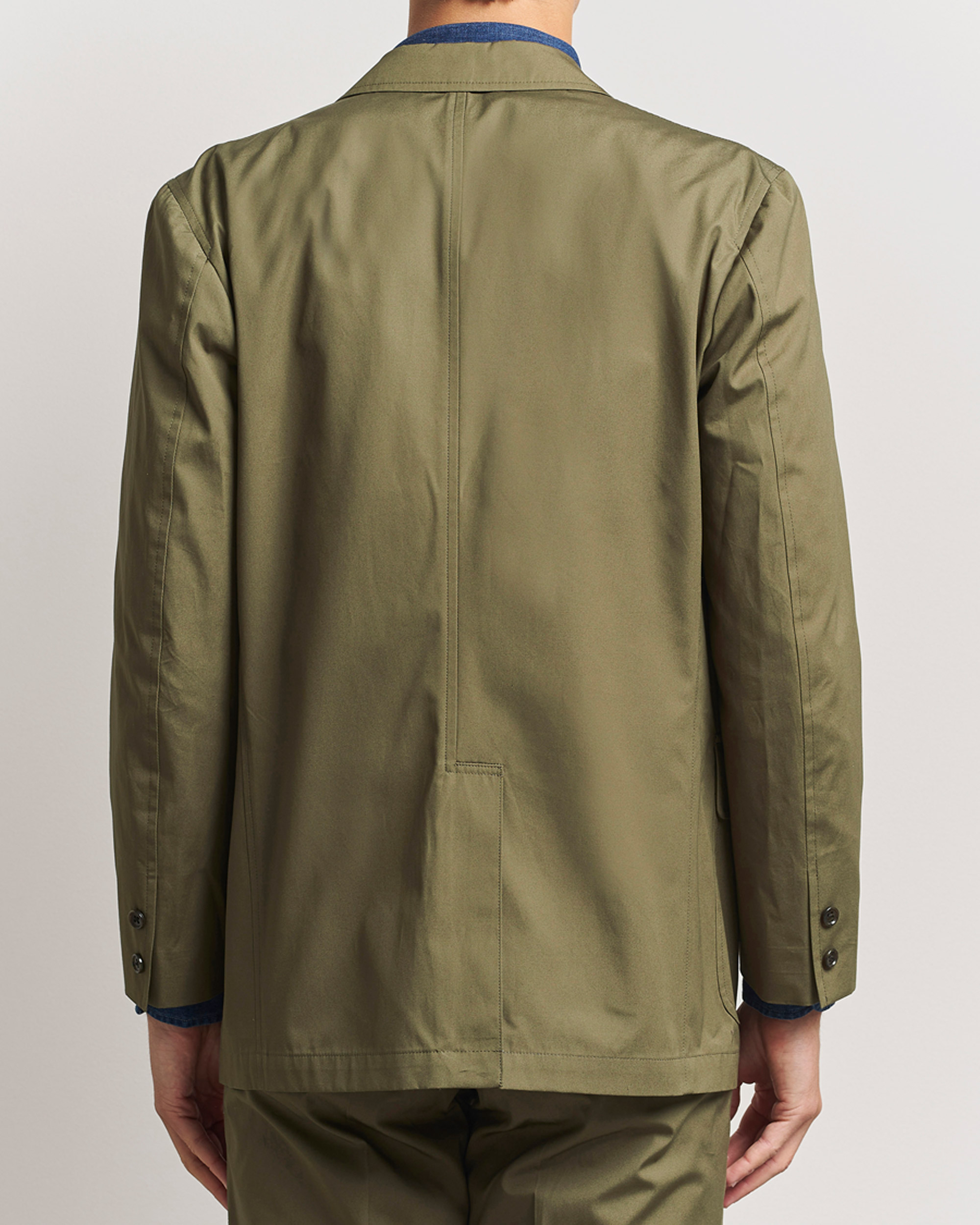 Homme | Blazers | Kamakura Shirts | Cotton Ivy Jacket Olive