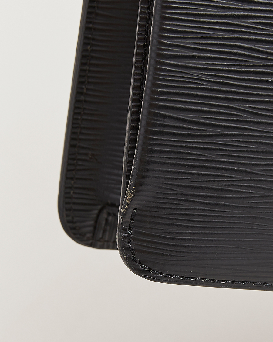 Homme | Louis Vuitton Pre-Owned Robusto Briefcase Black | Louis Vuitton Pre-Owned | Robusto Briefcase Black