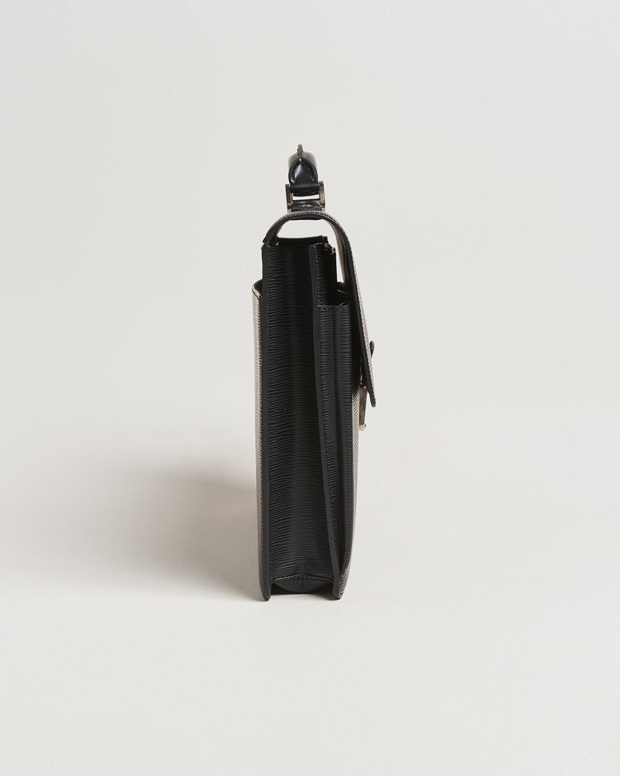 Homme | Louis Vuitton Pre-Owned Robusto Briefcase Black | Louis Vuitton Pre-Owned | Robusto Briefcase Black