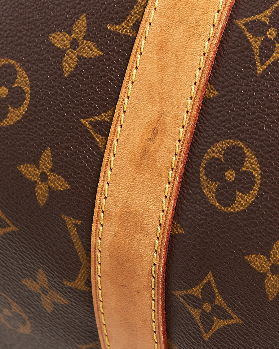 Homme | Louis Vuitton Pre-Owned Keepall Bandoulière 55 Monogram | Louis Vuitton Pre-Owned | Keepall Bandoulière 55 Monogram