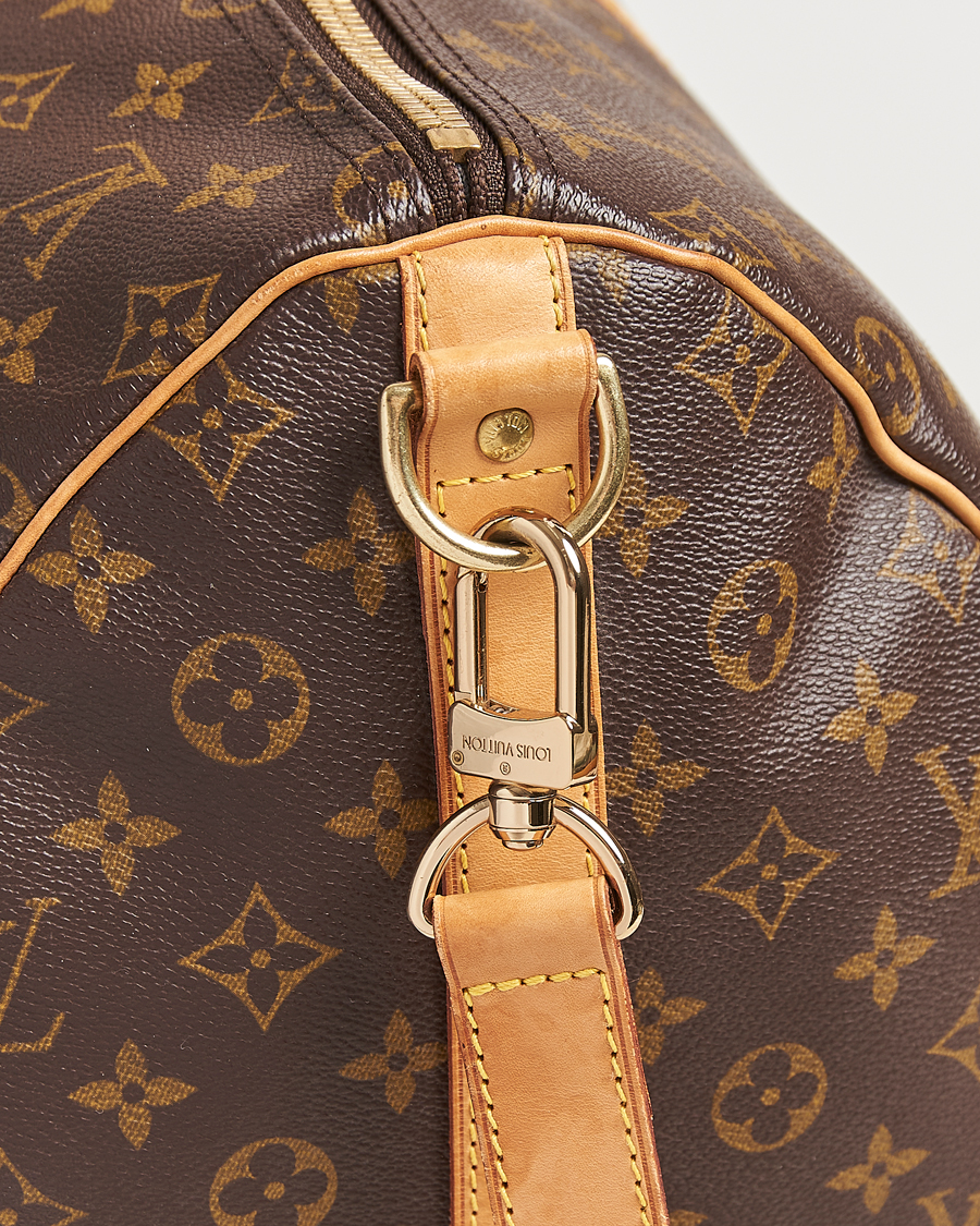 Homme | Louis Vuitton Pre-Owned Keepall Bandoulière 55 Monogram | Louis Vuitton Pre-Owned | Keepall Bandoulière 55 Monogram