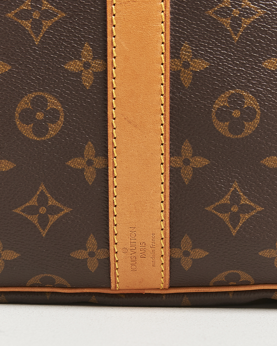 Homme | Louis Vuitton Pre-Owned Keepall Bandoulière 60 Monogram | Louis Vuitton Pre-Owned | Keepall Bandoulière 60 Monogram