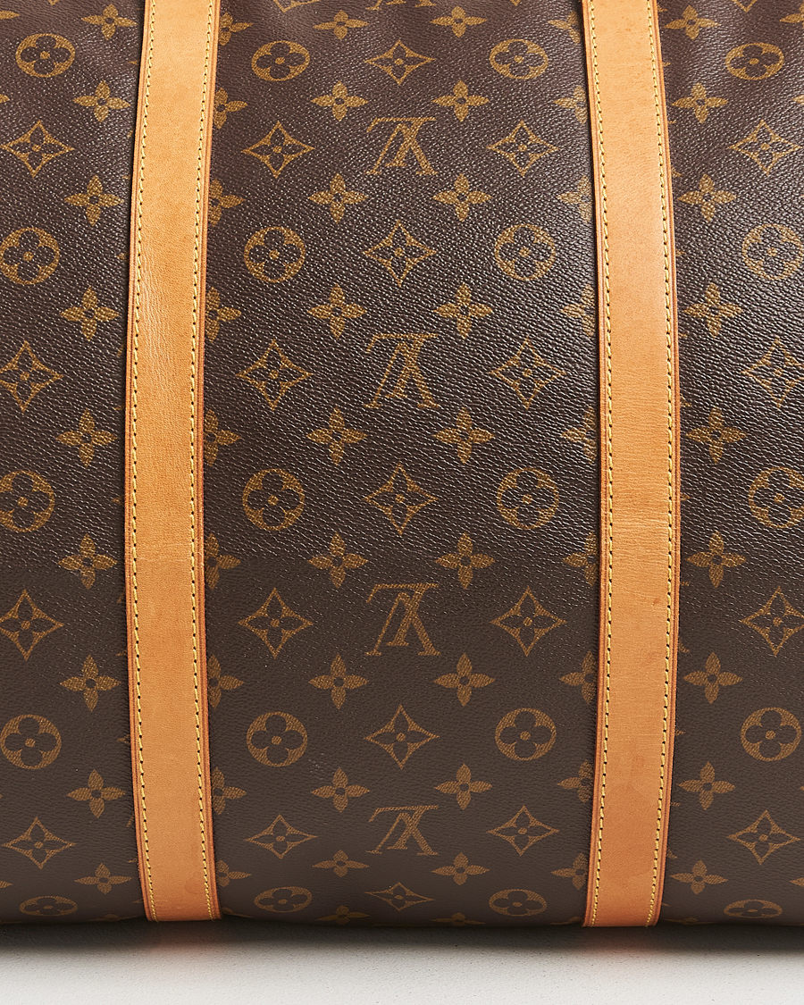 Homme | Louis Vuitton Pre-Owned Keepall Bandoulière 60 Monogram | Louis Vuitton Pre-Owned | Keepall Bandoulière 60 Monogram