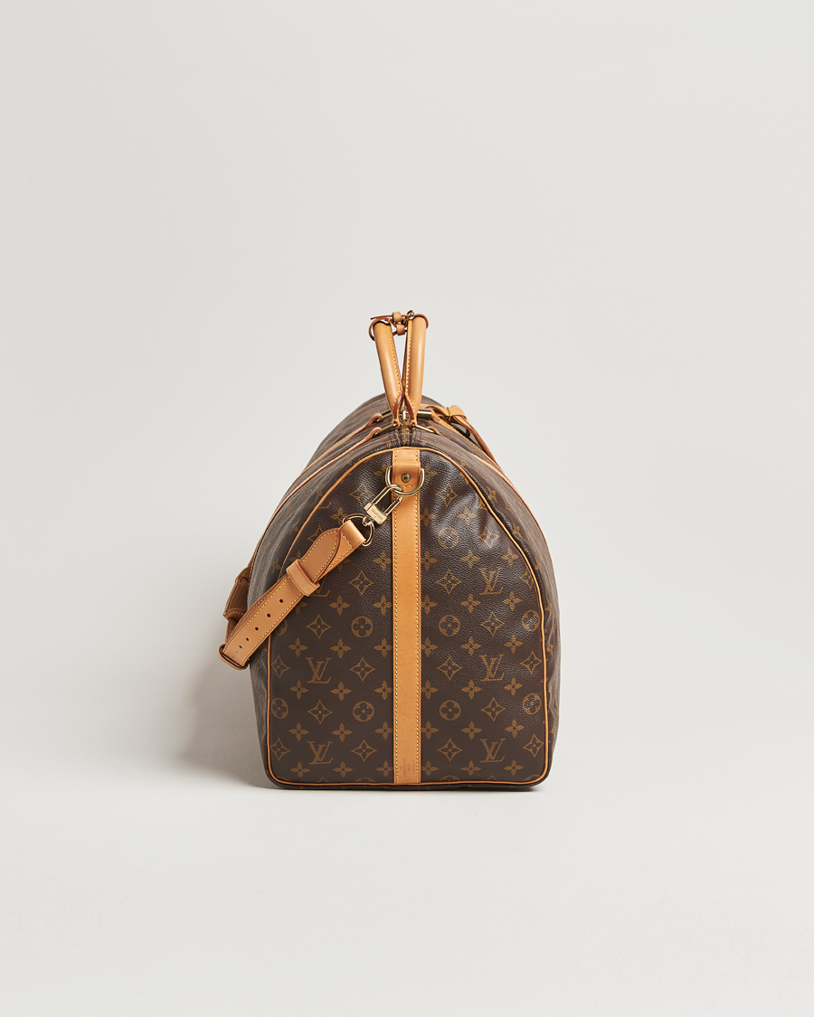 Homme | Louis Vuitton Pre-Owned Keepall Bandoulière 60 Monogram | Louis Vuitton Pre-Owned | Keepall Bandoulière 60 Monogram