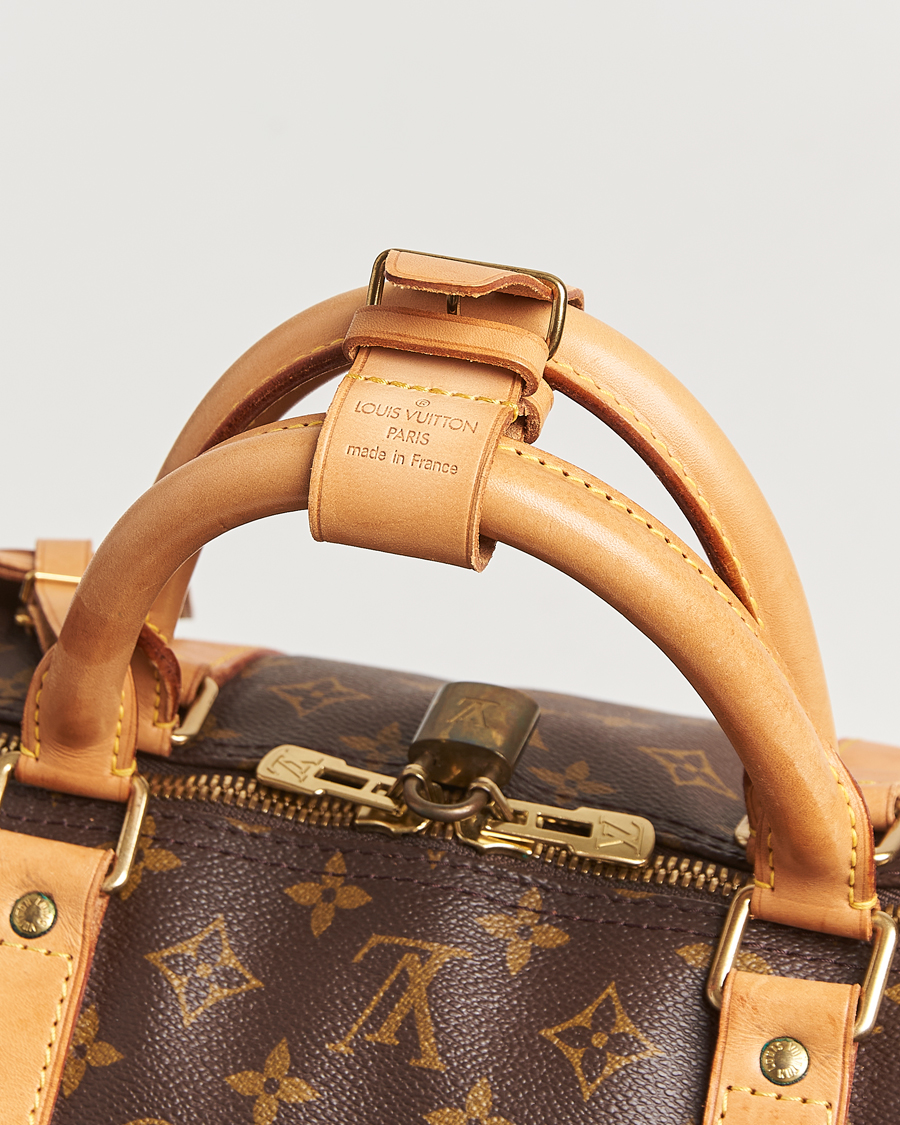 Homme | Louis Vuitton Pre-Owned Keepall Bandoulière 60 Monogram | Louis Vuitton Pre-Owned | Keepall Bandoulière 60 Monogram