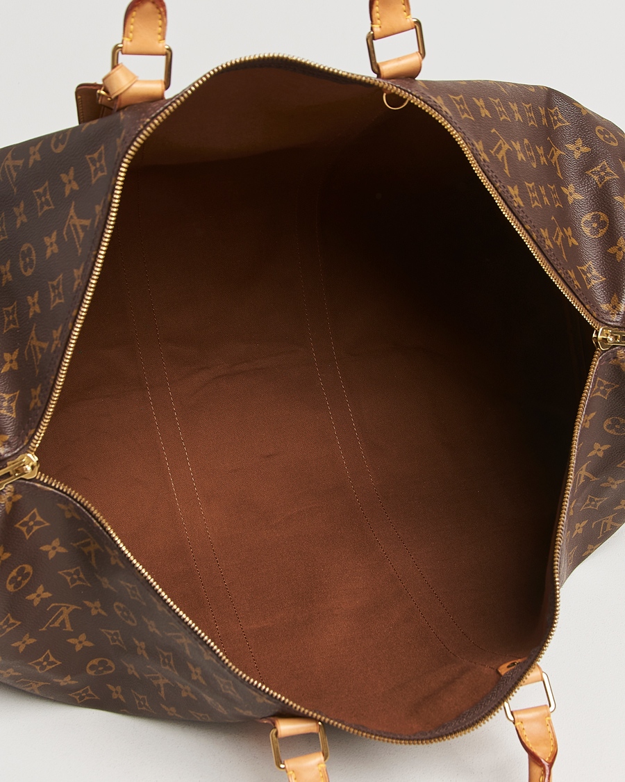 Homme | Louis Vuitton Pre-Owned Keepall Bandoulière 60 Monogram | Louis Vuitton Pre-Owned | Keepall Bandoulière 60 Monogram