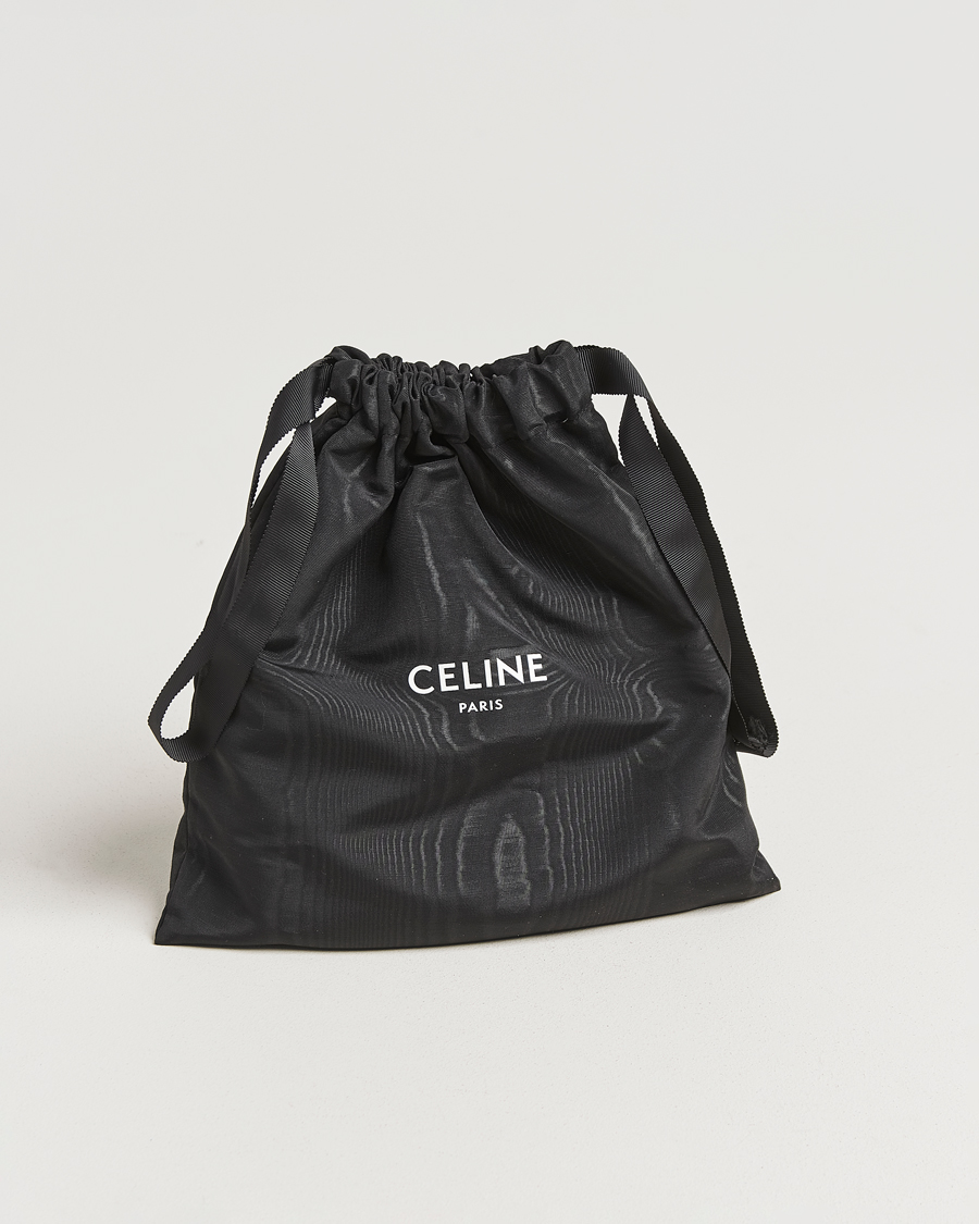 Homme | Celine Pre-Owned Trio Bag Small Leather Black | Celine Pre-Owned | Trio Bag Small Leather Black