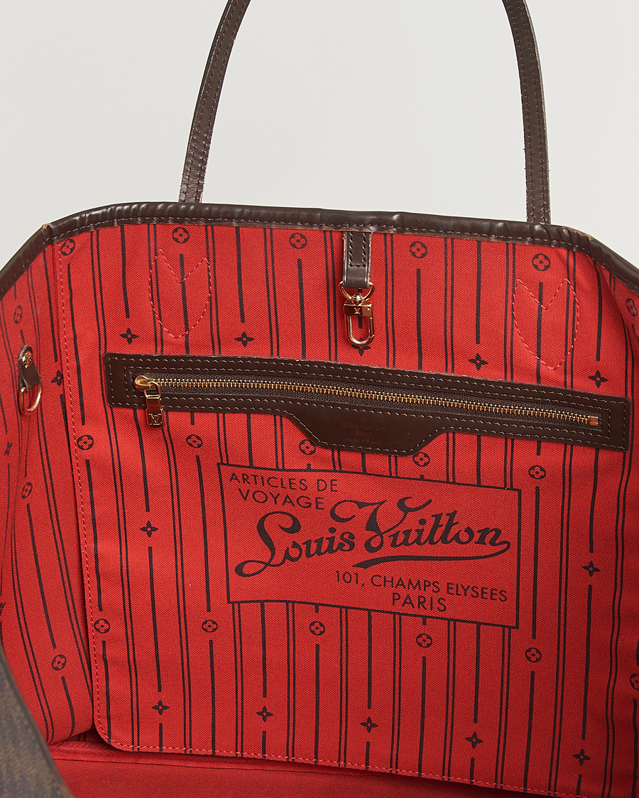 Homme | Louis Vuitton Pre-Owned Neverfull GM Damier Ebene | Louis Vuitton Pre-Owned | Neverfull GM Damier Ebene