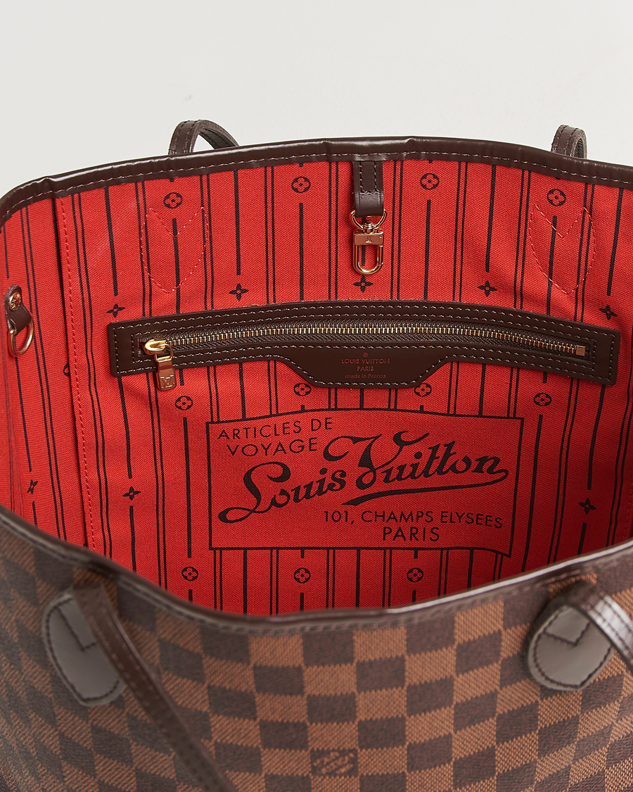 Homme | Louis Vuitton Pre-Owned Neverfull MM Damier Ebene | Louis Vuitton Pre-Owned | Neverfull MM Damier Ebene